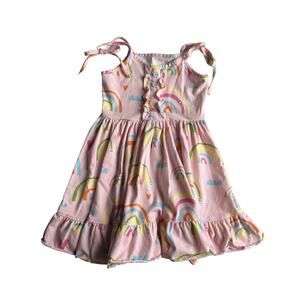 Eleanor Rose Light Pink Rainbow Dress Size 5-6